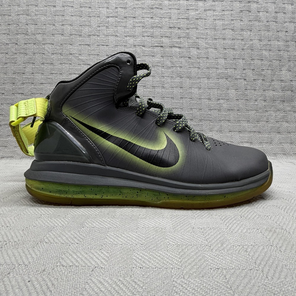 Nike Air Max Hyperdunk Shoes Mens Size 9.5 Gray High Top Basketball 407649-005